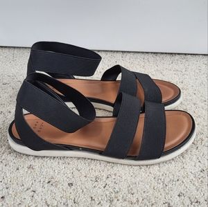 a new day | Shoes | Euc Womens Esme Elastic Ankle Strap Sandals | Poshmark